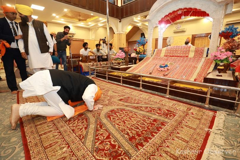 Amit-Shah-Srinagar-Gurdwara